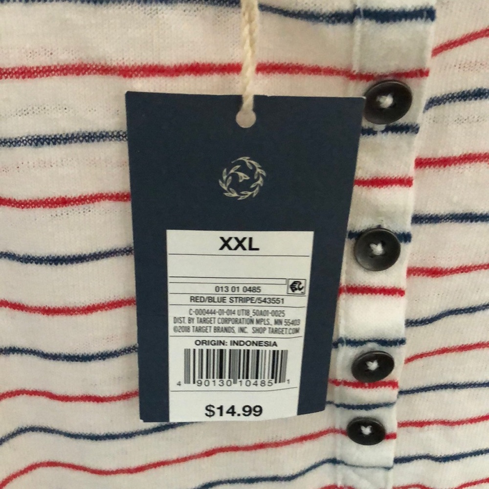 Universal Thread Striped Henley - Picture 6 of 6